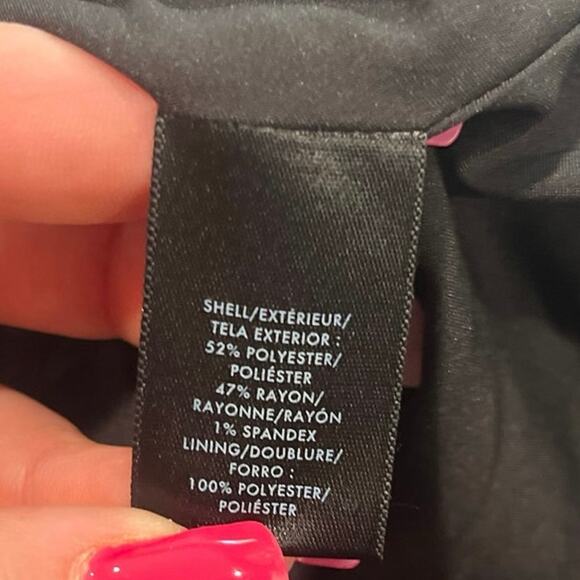 Ann Taylor Tweed Pencil Skirt Knee Length Back Slit Lined Stretch Gray Size 2 - Picture 3 of 5